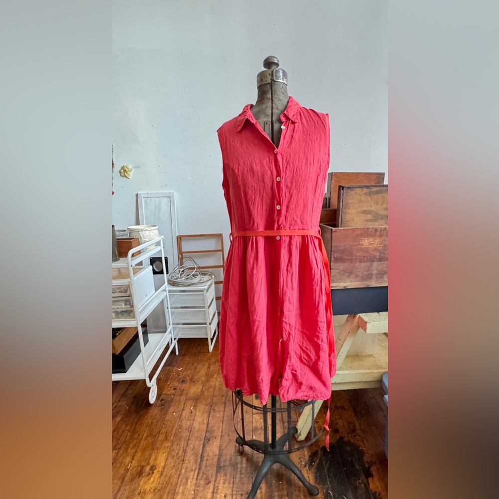 Linen Shirtdress